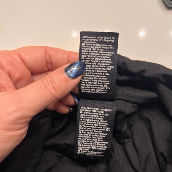 & Other Stories Black Biker Shorts Sz XS - Picture 4 of 5